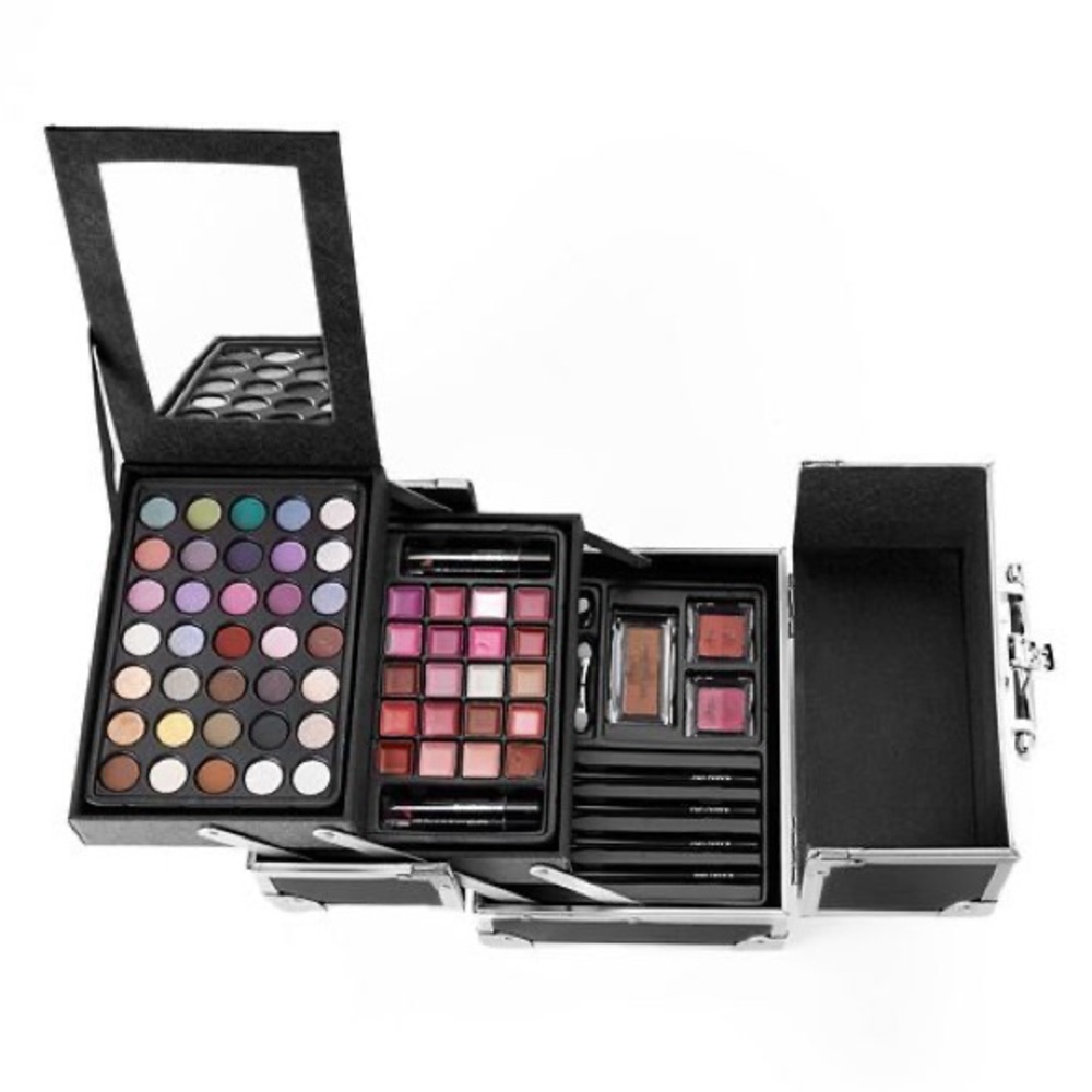 Color Institute Explosion Makeup cosmetics Train Case bundle gloss, shadow, etc